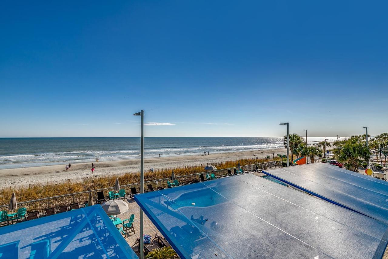 Spectacular Ocean Front Real 1 Bedroom Condo, 2 Ba Миртл-Бич Экстерьер фото