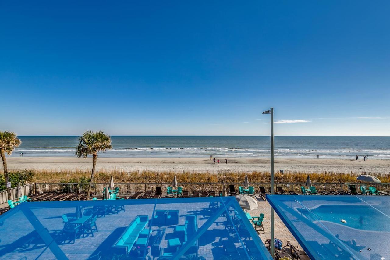Spectacular Ocean Front Real 1 Bedroom Condo, 2 Ba Миртл-Бич Экстерьер фото