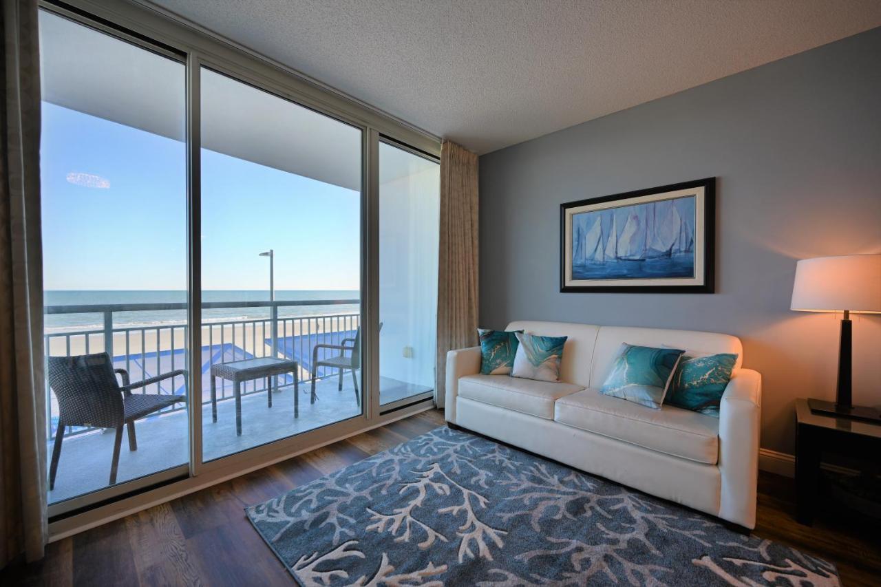 Spectacular Ocean Front Real 1 Bedroom Condo, 2 Ba Миртл-Бич Экстерьер фото